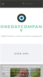 Mobile Screenshot of onedaycompany.nl